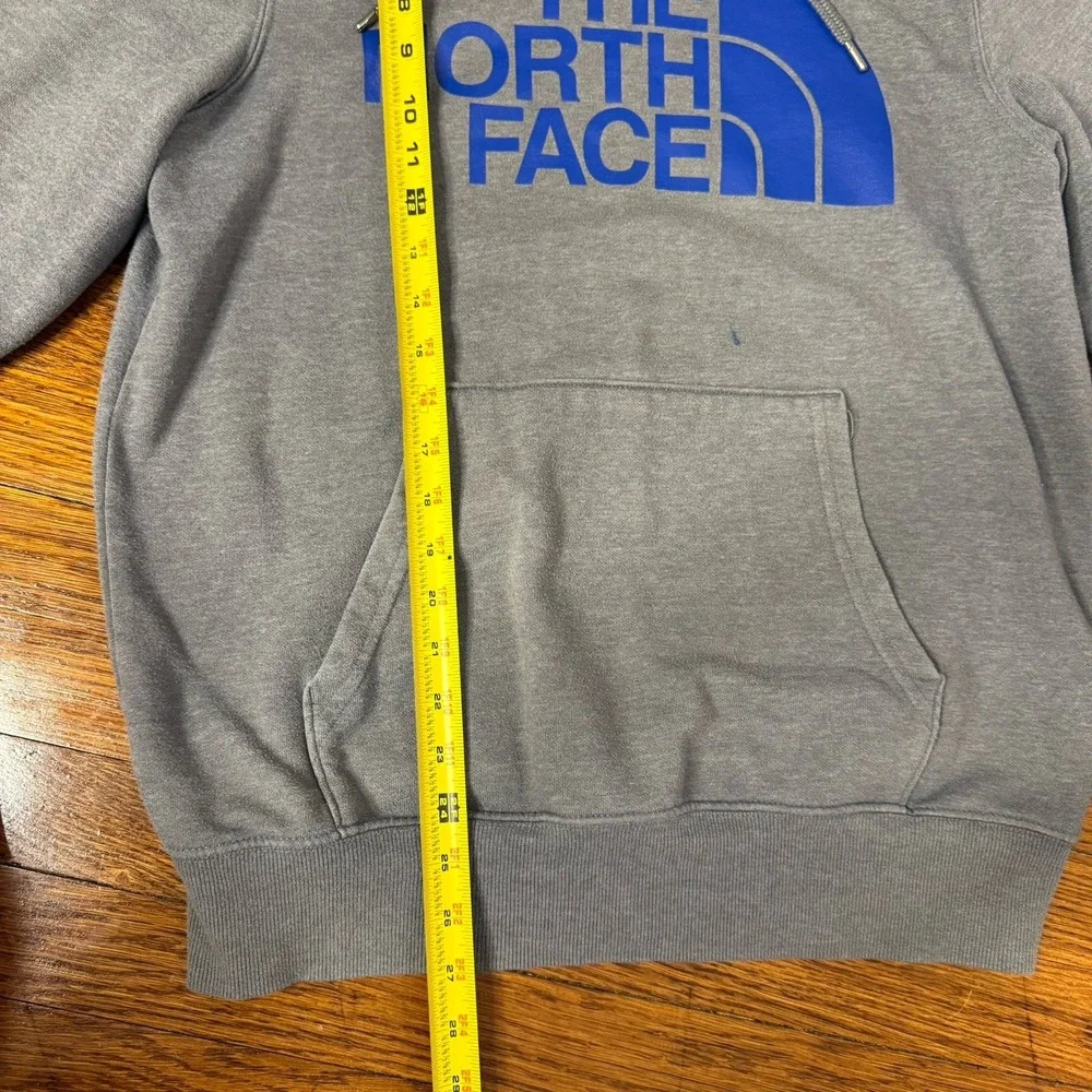 The North Face Half Dome Pullover Hoodie Bold Blue Logo Size Small